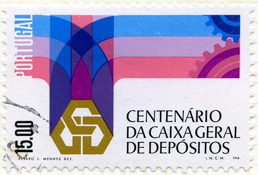 Portugal - 1976 - Centenario da Caixa Geral de Depositos - 15Esc