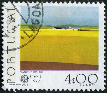 Portugal - 1977 - Europa CEPT Paisagens Planicies do Sul - 4Esc00
