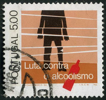 Portugal - 1977 - Luta contra o alcoolismo - 5Esc