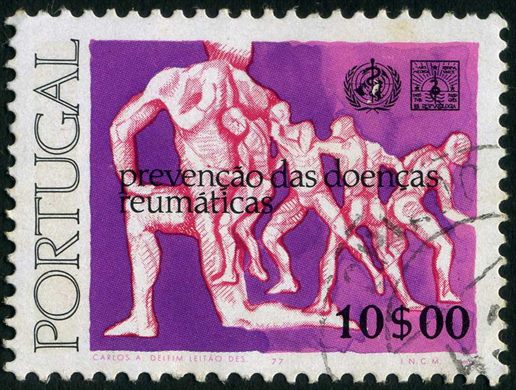 Portugal - 1977 - Prevencao das Doencas Reumaticas - 10 00