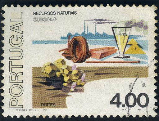 Portugal - 1977 - Recursos Naturais Florestas e Subsolo - 4.00
