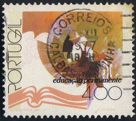Portugal - 1977 - Educacao Permanente - 4 00Esc