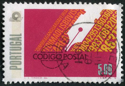Portugal - 1978 - Codigo Postal - Cidades e Numeros - 5Esc