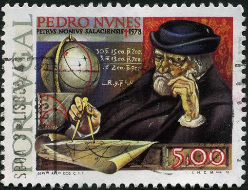 Portugal - 1978 - Pedro Nunes - Retrato - 5Esc00