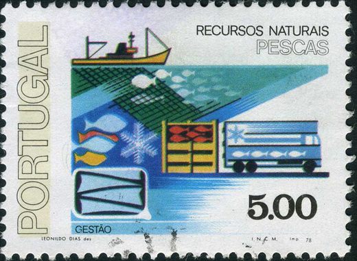 Portugal - 1978 - Recursos Naturais Pescas - 5.00