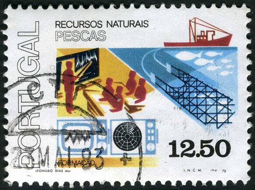 Portugal - 1978 - Recursos Naturais Pescas - 12.50