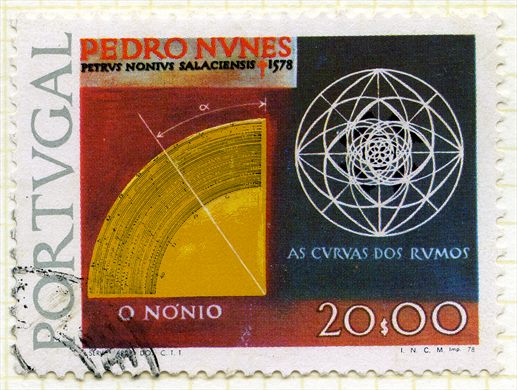 Portugal - 1978 - Pedro Nunes - O Nonio e Curvas dos Rumos - 20Esc00