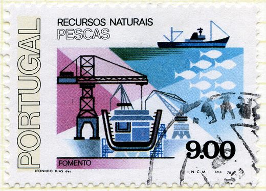 Portugal - 1978 - Recursos Naturais Pescas - 9.00