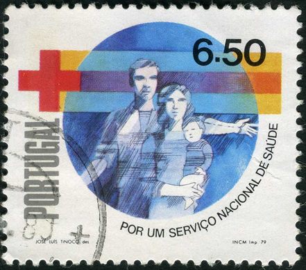 Portugal - 1979 - Por um Servico Nacional de Saude - 6.50Esc