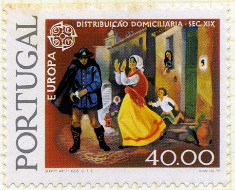 Portugal - 1979 - Europa CEPT Historia Postal Distribuicao Domiciliaria - 40Esc00