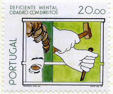 Portugal - 1979 - Deficiente Mental Cidadao com Direitos - 20Esc