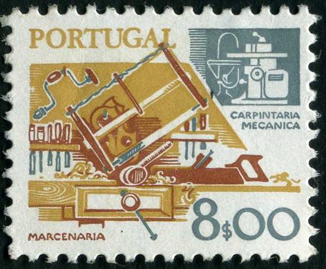 Portugal - 1980 - Instrumentos de Trabalho - 8 00