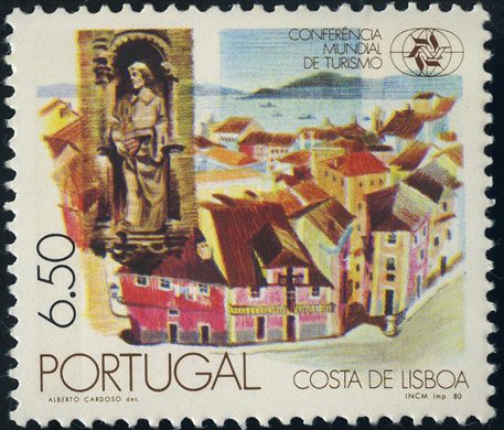 Portugal - 1980 - Conferencia Mundial de Turismo - Costa de Lisboa - 6Esc50