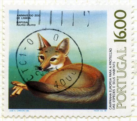Portugal - 1980 - Animais do Zoo de Lisboa - Raposa - 16Esc
