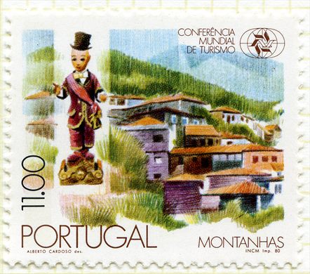 Portugal - 1980 - Conferencia Mundial de Turismo - Montanhas - 11Esc