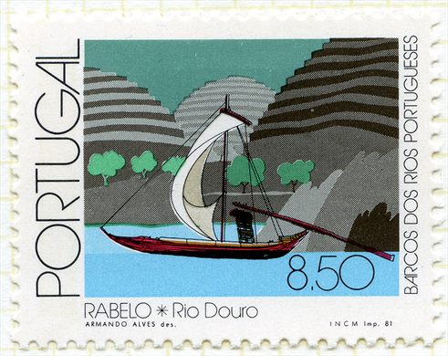 Portugal - 1981 - Barcos dos Rios Portugueses - Rabelo Rio Douro - 8Esc50