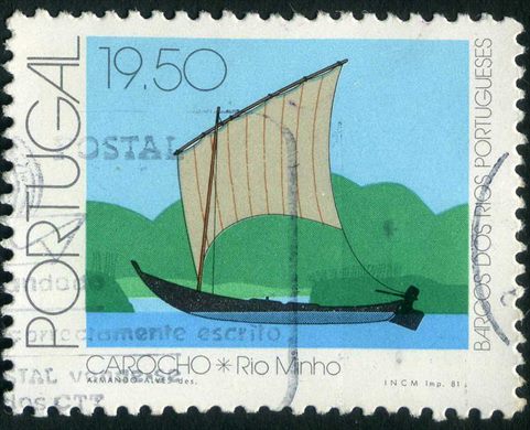 Portugal - 1981 - Barcos dos Rios Portugueses - Carocho Rio Minho - 19Esc50