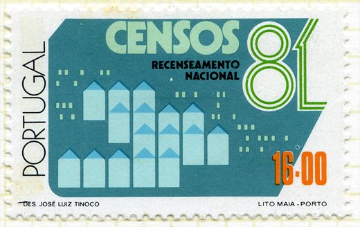 Portugal - 1981 - Censos 81 - 16Esc