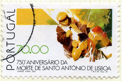 Portugal - 1981 - Morte de Santo Antonio de Lisboa 750 Anos - 70Esc