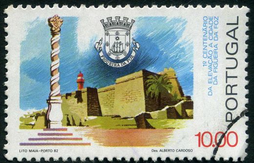 Portugal - 1982 - Centenario Cidade Figueira da Foz Forte - 10Esc
