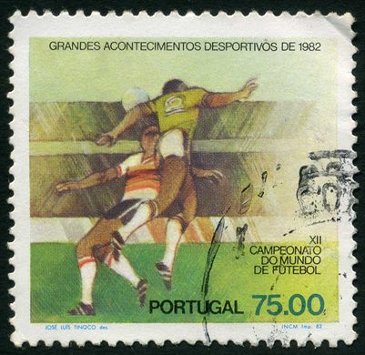 Portugal - 1982 - Grandes Acontecimentos Desportivos - 75Esc00