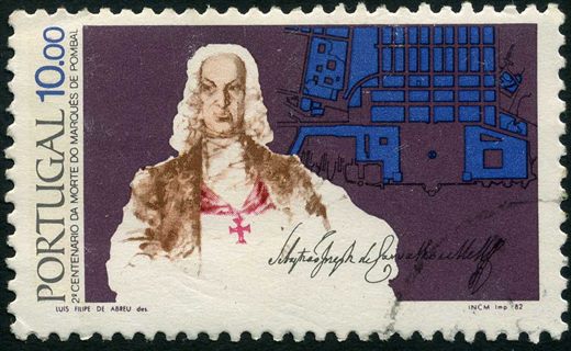 Portugal - 1982 - Bicentenario Marques de Pombal - 10Esc