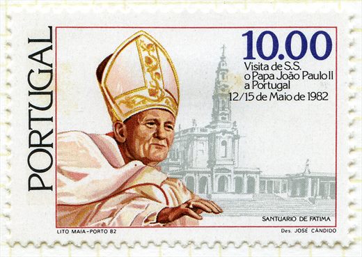 Portugal - 1982 - Visita do Papa Joao Paulo II - Santuario de Fatima - 10Esc00