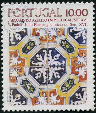 Portugal - 1982 - Azulejo Sec XVII Italo Flamengo - 10Esc