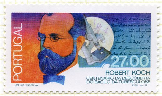 Portugal - 1982 - Centenario da Descoberta do Bacilo da Tuberculose - Robert Koch - 27Esc