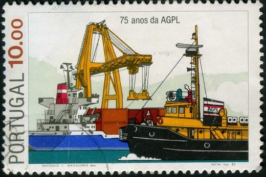 Portugal - 1983 - 75 Anos da AGPL - 10Esc