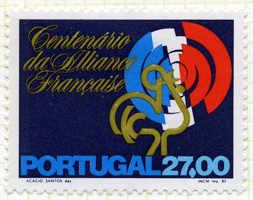 Portugal - 1983 - Centenario da Alliance Francaise - 27Esc