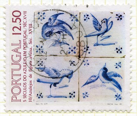 Portugal - 1983 - Azulejo Sec XVIII Figura Avulsa - 12Esc50