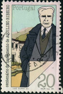 Portugal - 1985 - Centenario do Nascimento de Aquilino Ribeiro - 20Esc