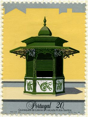 Portugal - 1985 - Quiosques de Lisboa - 20.00