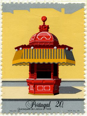 Portugal - 1985 - Quiosques de Lisboa - 20.00