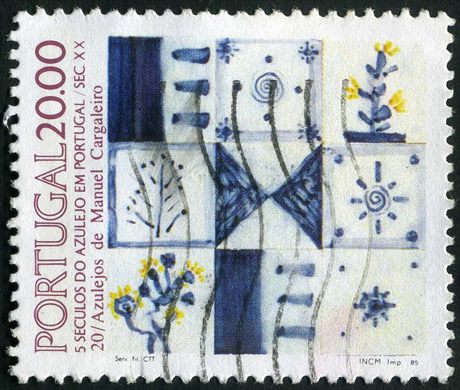 Portugal - 1985 - Azulejo Sec XX Manuel Cargaleiro - 20Esc