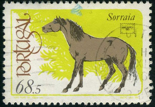 Portugal - 1986 - Cavalos Ameripex 86 - Sorraia - 68Esc50