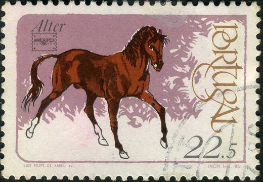 Portugal - 1986 - Cavalos Ameripex 86 - Alter - 22Esc50