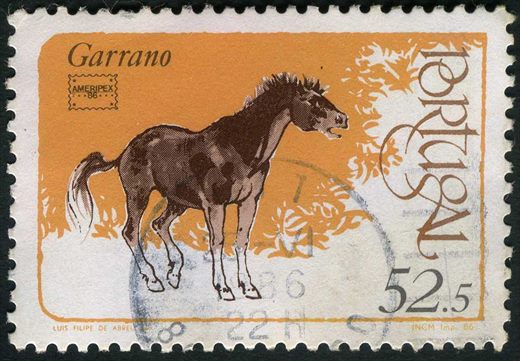 Portugal - 1986 - Cavalos Ameripex 86 - Garrano - 52Esc50