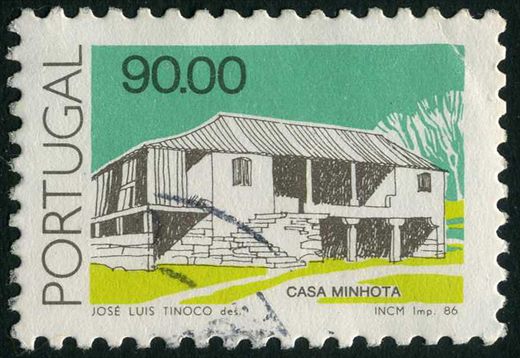 Portugal - 1986 - Arquitectura Popular Casa Minhota - 90.00Esc
