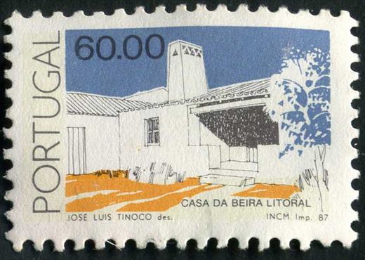 Portugal - 1987 - Arquitectura Popular Casa da Beira Litoral - 60.00Esc
