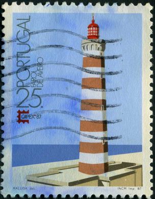 Portugal - 1987 - CAPEX 87 - Farol de Aveiro - 25Esc
