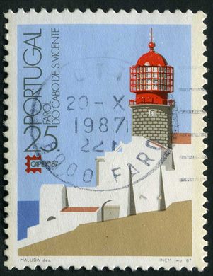Portugal - 1987 - CAPEX 87 - Farol do Cabo de Sao Vicente - 25Esc