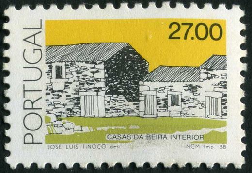 Portugal - 1988 - Arquitectura Popular Casas da Beira Interior - 27.00Esc