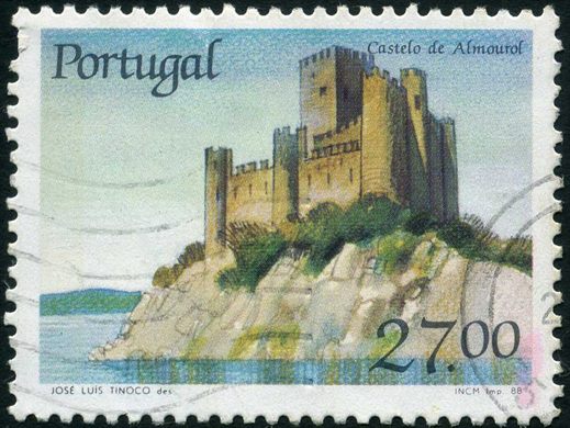 Portugal - 1988 - Castelos e Brasoes - Castelo de Almourol - 27Esc