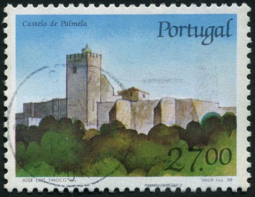Portugal - 1988 - Castelos e Brasoes - Castelo de Palmela - 27Esc