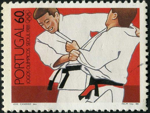 Portugal - 1988 - Jogos Olimpicos Seul Judo - 60Esc00