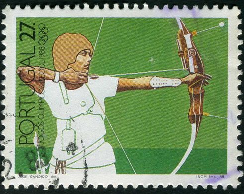 Portugal - 1988 - Jogos Olimpicos Seul Tiro com Arco - 27Esc00