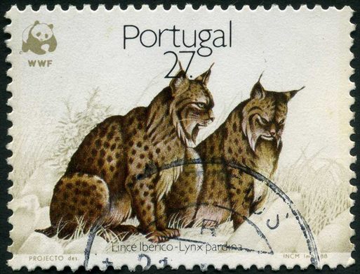 Portugal - 1988 - WWF Lince Iberico - 27Esc00