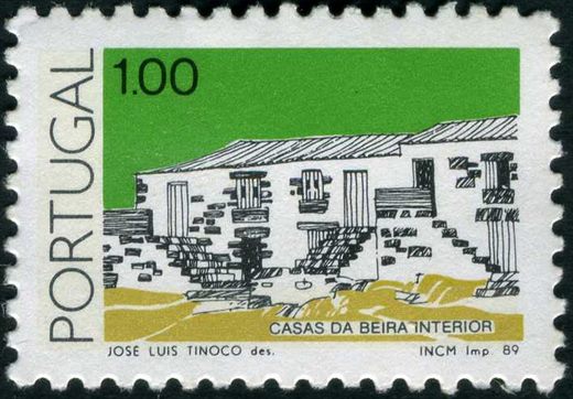 Portugal - 1989 - Arquitectura Popular Casas da Beira Interior - 1.00Esc